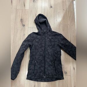 The North Face Apex Bionic Jacket Black Gray Full Zip Soft Shell Jacket